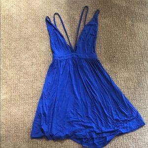 Blue dress